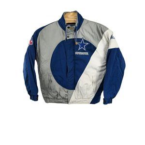 Vintage 90s Pro Line Apex One NFL Dallas Cowboys Puffer Jacket Star Logo Mens XL